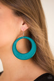 Paparazzi "Modern Malibu Barbie " Blue Earrings Paparazzi Jewelry