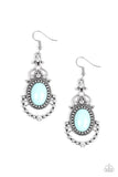 Paparazzi "CAMEO and Juliet" Blue Earrings Paparazzi Jewelry