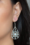 Paparazzi VINTAGE VAULT "A Flair For Fabulous" Blue Earrings Paparazzi Jewelry