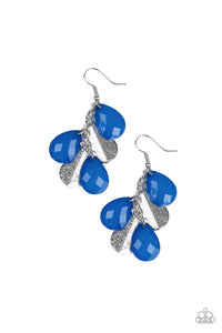 Paparazzi "Seaside Stunner" Blue Earrings Paparazzi Jewelry