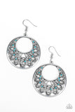 Paparazzi "Fancy That" Blue Earrings Paparazzi Jewelry