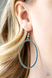 Paparazzi "Dazzle On Demand" Blue Earrings Paparazzi Jewelry