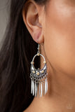 Paparazzi "Cry Me a Riviera" Brown Earrings Paparazzi Jewelry