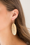 Paparazzi VINTAGE VAULT "Radiantly Radiant" Gold Earrings Paparazzi Jewelry