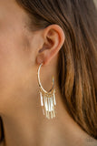 Paparazzi "Bring The Noise" Gold Earrings Paparazzi Jewelry