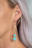 Paparazzi "Natural Nova" Gold Earrings Paparazzi Jewelry