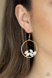 Paparazzi "Cue The Confetti" Gold Earrings Paparazzi Jewelry