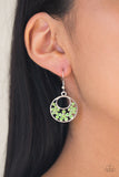 Paparazzi "Sugary Shine" Green Earrings Paparazzi Jewelry