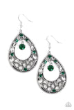 Paparazzi "Gotta Get That Glow" Green Earrings Paparazzi Jewelry