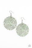 Paparazzi "Ocean Paradise" Green Earrings Paparazzi Jewelry