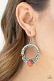 Paparazzi "Natural Springs" Orange Earrings Paparazzi Jewelry