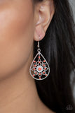 Paparazzi "A Flair For Fabulous" Orange Earrings Paparazzi Jewelry