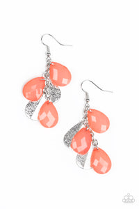 Paparazzi "Seaside Stunner" Orange Earrings Paparazzi Jewelry