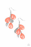 Paparazzi "Seaside Stunner" Orange Earrings Paparazzi Jewelry