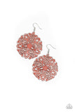 Paparazzi "Ocean Paradise" Orange Earrings Paparazzi Jewelry