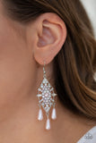 Paparazzi VINTAGE VAULT "Majestic Mood" Pink Earrings Paparazzi Jewelry