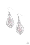 Paparazzi VINTAGE VAULT "Sprinkle On The Sparkle" Pink Earrings Paparazzi Jewelry