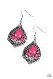 Paparazzi "Malibu Mama" Pink Earrings Paparazzi Jewelry