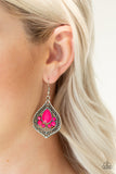 Paparazzi "Malibu Mama" Pink Earrings Paparazzi Jewelry