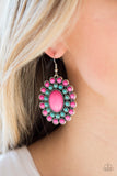 Paparazzi "Stone Solstice" Pink Earrings Paparazzi Jewelry