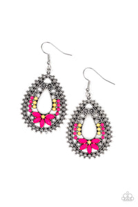 Paparazzi "Atta-GALA" Pink Earrings Paparazzi Jewelry