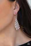 Paparazzi "Ballroom Waltz" Pink Earrings Paparazzi Jewelry