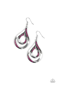 Paparazzi "Flavor Of The FLEEK" Pink Earrings Paparazzi Jewelry