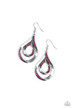 Paparazzi "Flavor Of The FLEEK" Pink Earrings Paparazzi Jewelry