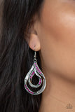 Paparazzi "Flavor Of The FLEEK" Pink Earrings Paparazzi Jewelry