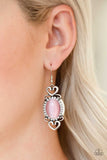 Paparazzi "Port Royal Princess" Pink Earrings Paparazzi Jewelry