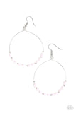 Paparazzi "Prize Winning Sparkle" Pink Earrings Paparazzi Jewelry