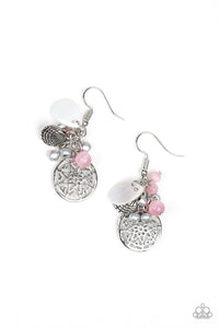 Paparazzi "Ocean Oracle" Pink Earrings Paparazzi Jewelry