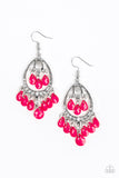 Paparazzi "Gorgeously Genie" Pink Earrings Paparazzi Jewelry