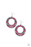 Paparazzi "San Diego Samba" Pink Earrings Paparazzi Jewelry