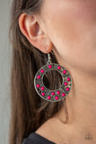 Paparazzi "San Diego Samba" Pink Earrings Paparazzi Jewelry