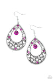 Paparazzi "Gotta Get That Glow" Pink Earrings Paparazzi Jewelry