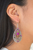 Paparazzi "Gotta Get That Glow" Pink Earrings Paparazzi Jewelry