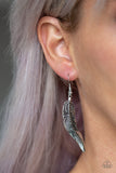 Paparazzi "FOWL Play" Silver Earrings Paparazzi Jewelry