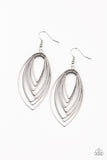 Paparazzi "Walkabout Ware" Silver Earrings Paparazzi Jewelry