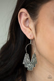 Paparazzi VINTAGE VAULT "Alternative ARTIFACTS" Silver Earrings Paparazzi Jewelry