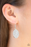 Paparazzi "All Dazzle" White Earrings Paparazzi Jewelry