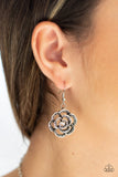 Paparazzi "Primrose Princess" Silver Necklace & Earring Set Paparazzi Jewelry