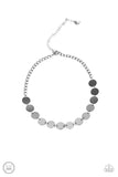 Paparazzi "Faster Than SPOTLIGHT" Black Choker Necklace & Earring Set Paparazzi Jewelry