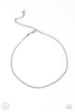 Paparazzi "Pitch PURR-fect" Black Choker Necklace & Earring Set Paparazzi Jewelry
