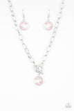 Paparazzi "Heartbeat Retreat" Pink Necklace & Earring Set Paparazzi Jewelry