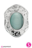 Paparazzi "Statement of a Generation" Blue Ring Paparazzi Jewelry