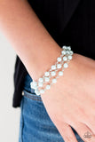 Paparazzi "Stage Name" Blue Bracelet Paparazzi Jewelry