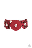 Paparazzi "Poppin Popstar" Red Wrap Bracelet Paparazzi Jewelry