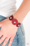 Paparazzi "Poppin Popstar" Red Wrap Bracelet Paparazzi Jewelry