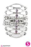 Paparazzi "Rattle The Cage - Purple " ring Paparazzi Jewelry